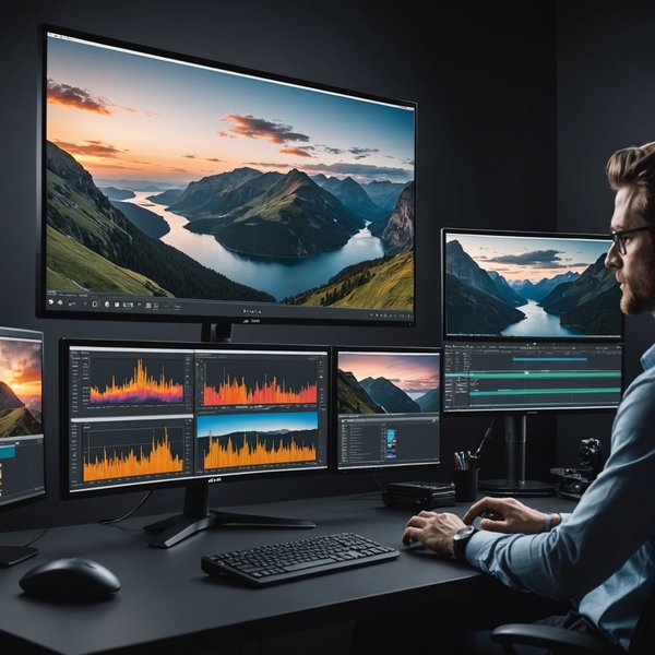 Quels sont les bénéfices d'utiliser un écran 4K pour l'édition de vidéos?